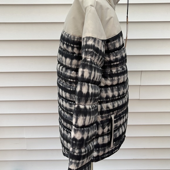 Saga outerwear camp puffy down jacket birch batik size medium new with tags - Picture 5 of 10